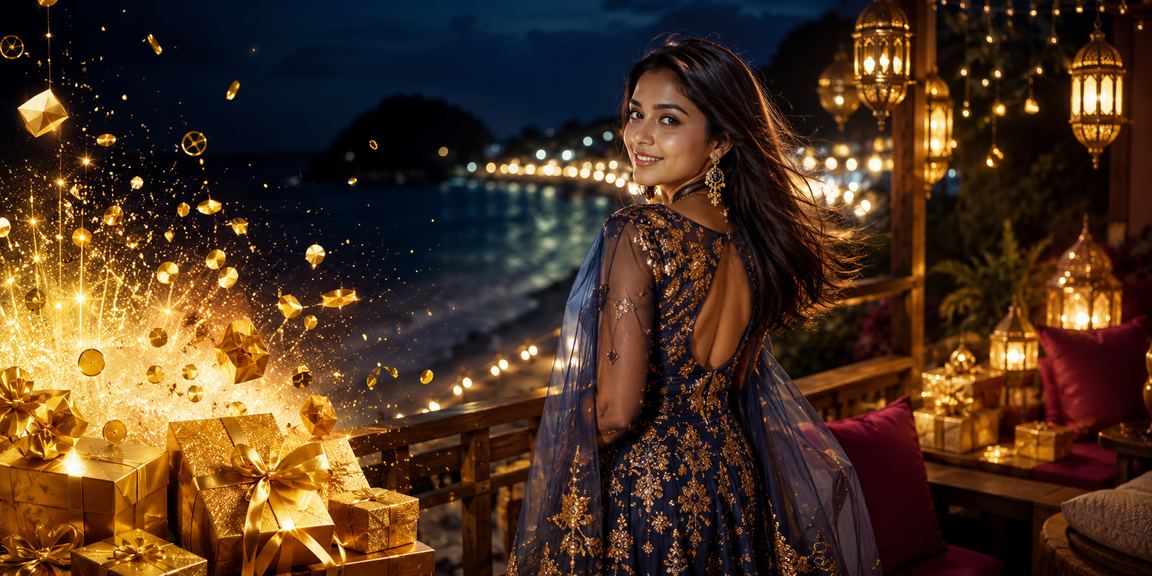 সেন্ট মার্টিনে ঈদ উৎসবে বিশেষ জ্যাকপট আয়োজনের দৃশ্য